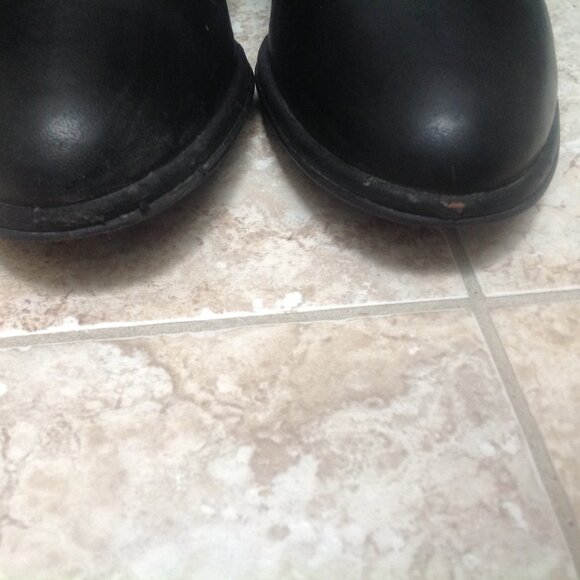 Over the Knee Stuart Weitzman Black Leather Boots - Picture 14 of 15